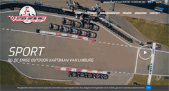 Desktop Screenshot of kartingvaals.nl